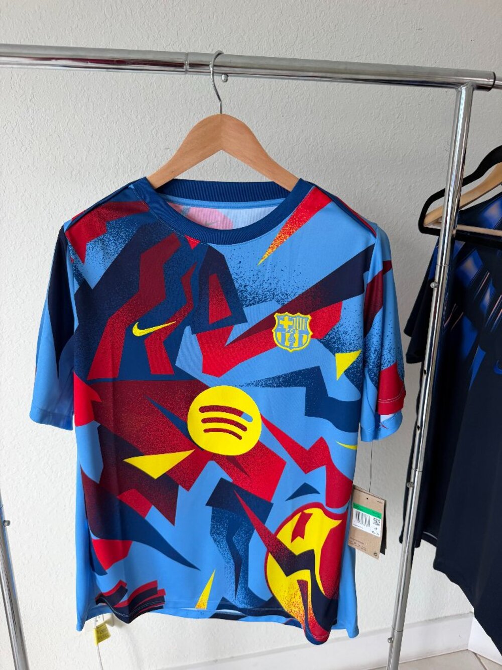 Nike FC Barcelona 2025-26 Pre-Match Shirt Men's XL Dri-FIT Fourth FZ1338-413